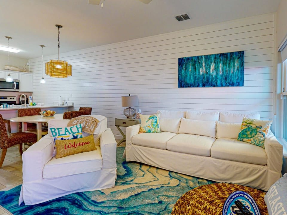 Living Area with Sofa Sleeper