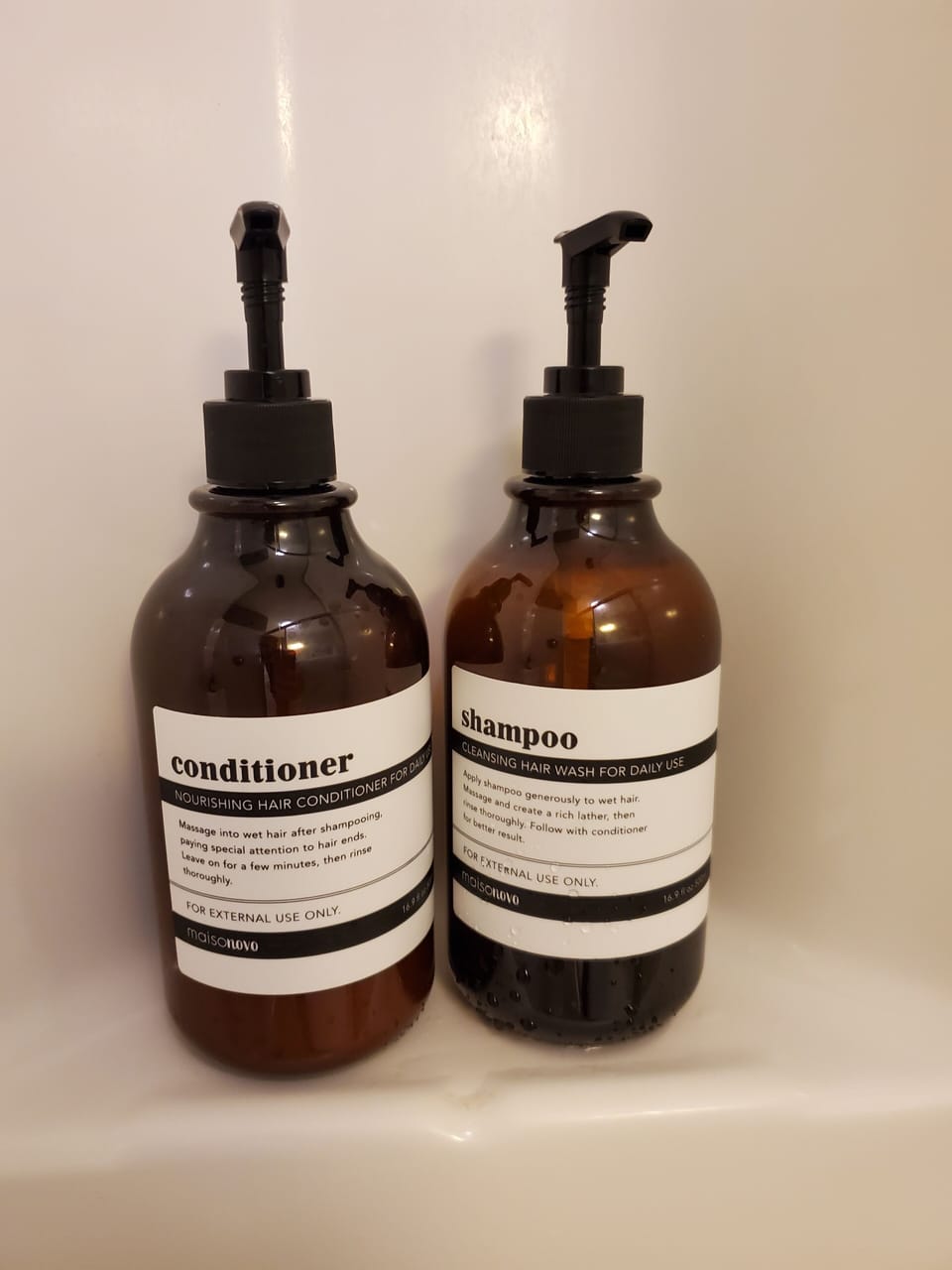 Bathroom amenities