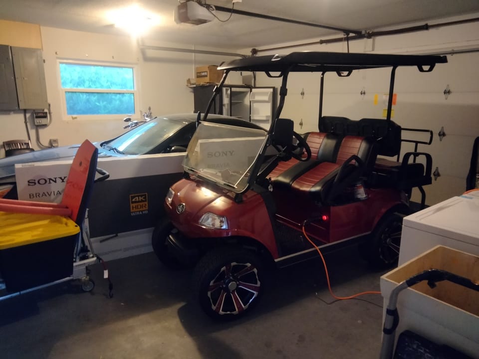 Brand new golf cart June 7th 2021