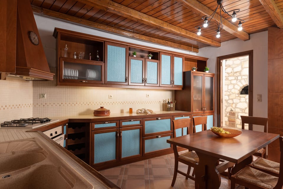 A fully equipped kitchen for culinary wonders.