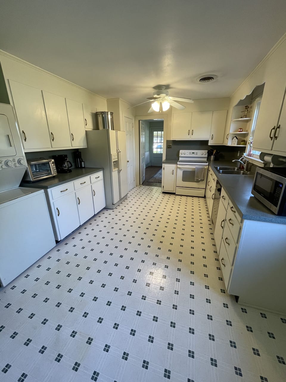 Fully stocked kitchen