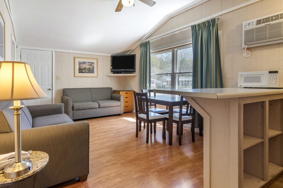 Cottage, 2 Bedrooms (Large) | Living area | 37-inch flat-screen TV with cable channels, TV