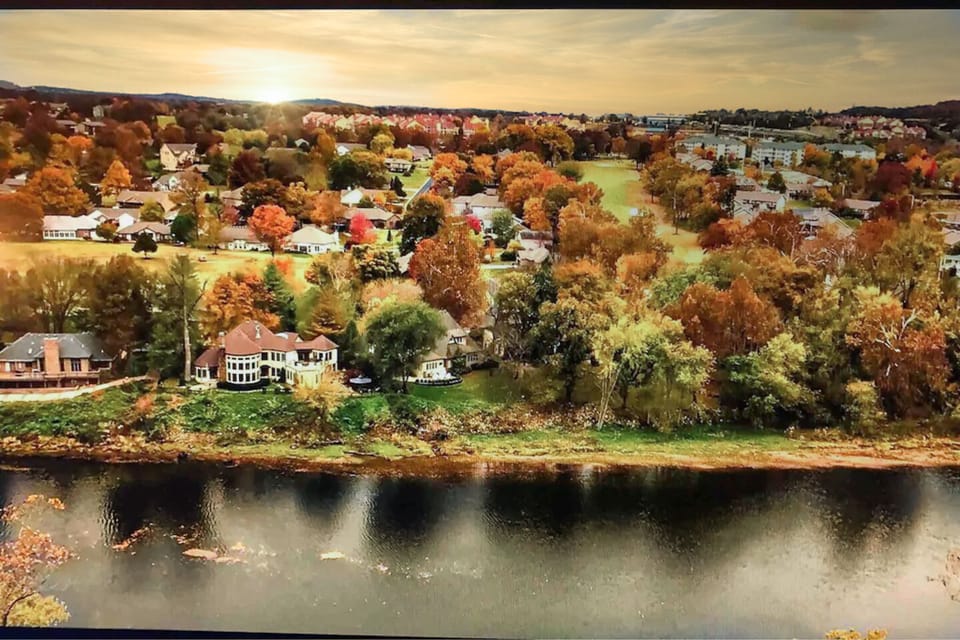 Sunset during the Fall of the year