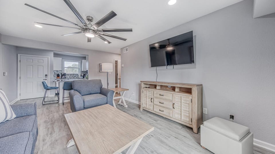 Living Room Area Off of Kitchen