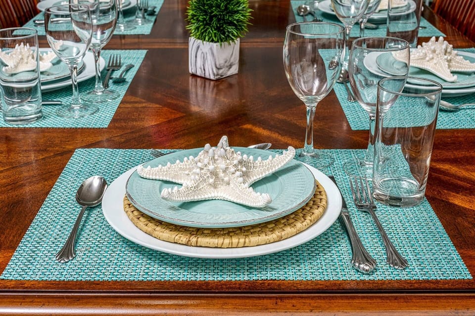 Decorative Beach Colors & Motif Throughout the Condo