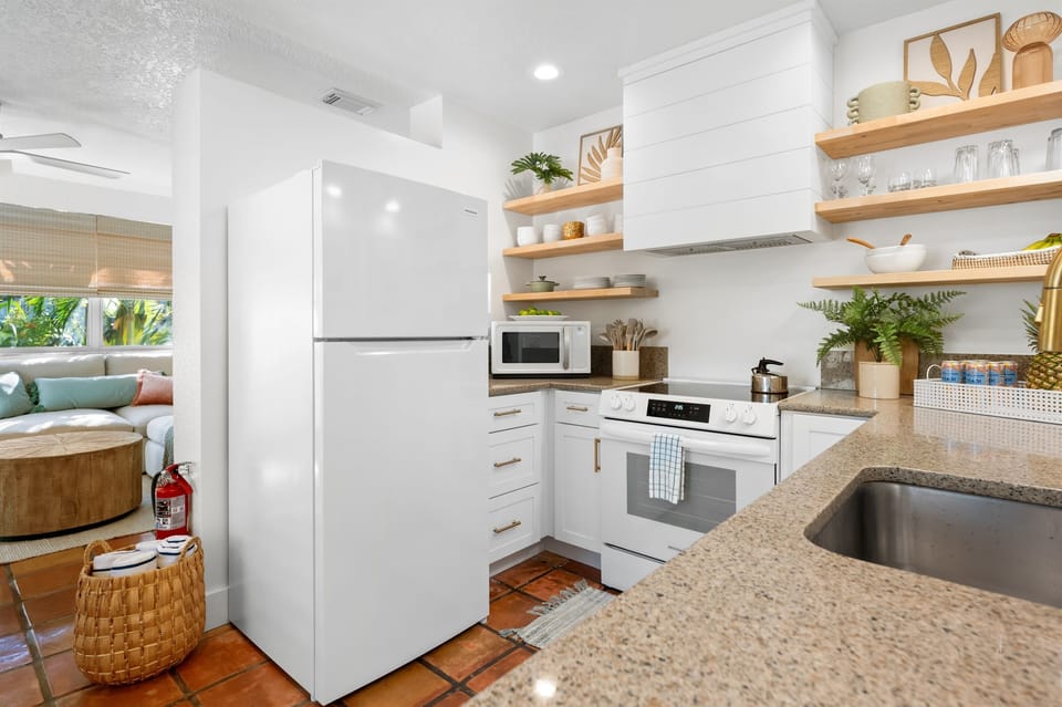 Light-filled kitchen designed for easy meals