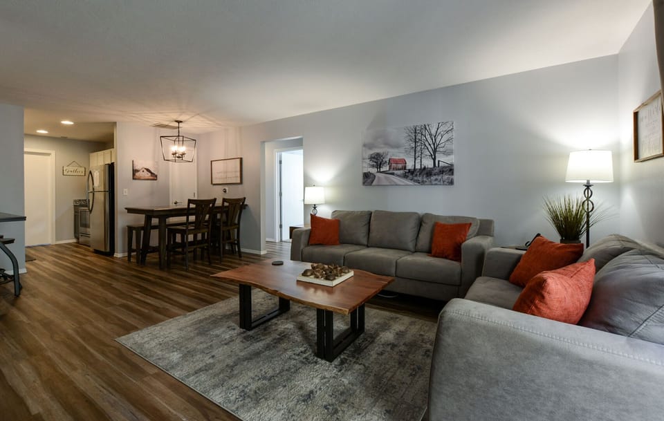 Living Room to Kitchen View