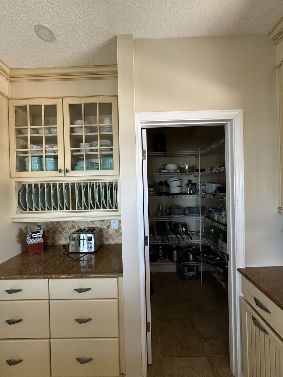 Kitchen and pantry