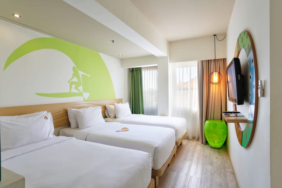 Family Room, 2 Bedrooms | Premium bedding, desk, blackout drapes, iron/ironing board