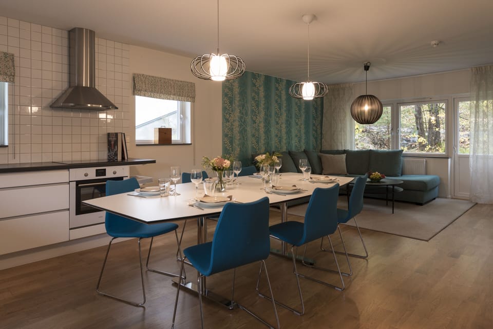 Apartment, Sauna | Private kitchen