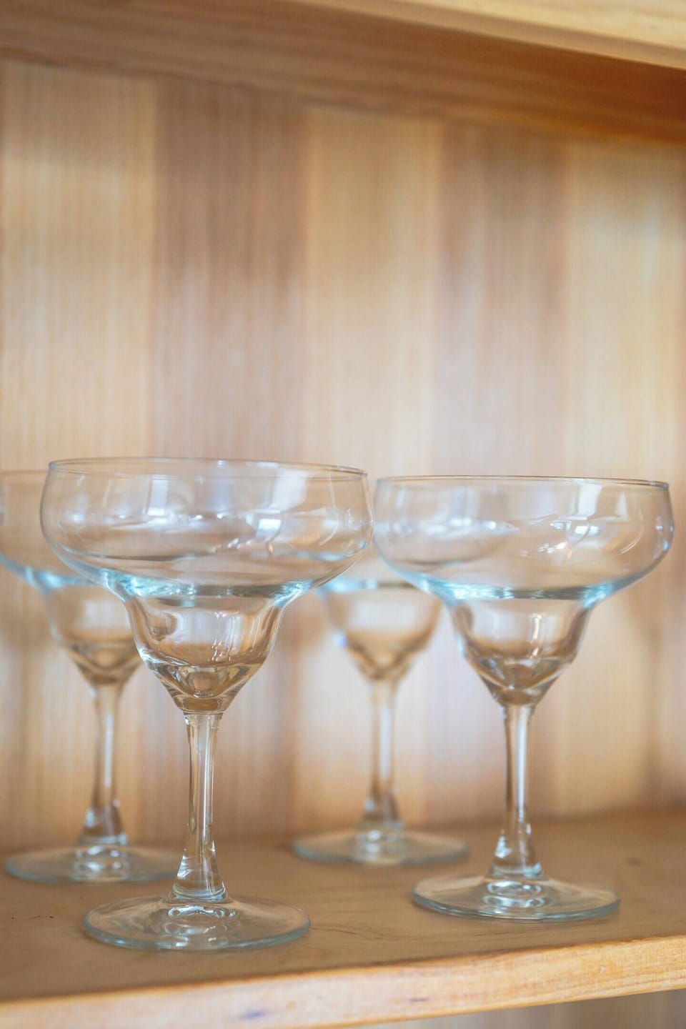 Whether you’re blending up a classic margarita or pouring something bubbly and fun, these generously sized glasses are ready for happy hour.