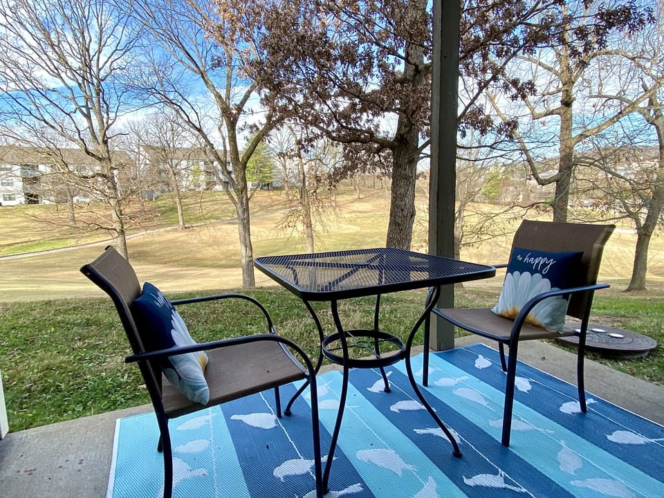 BEAUTIFUL GOLF COURSE VIEW FROM OUR PATIO