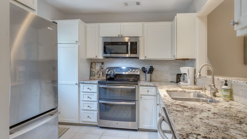 Gourmet kitchen with every gadget and utensil