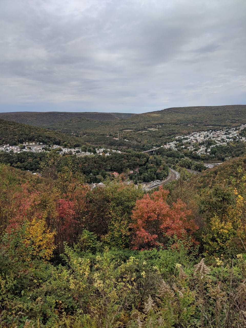 Scenic view from Flagstaff mountain