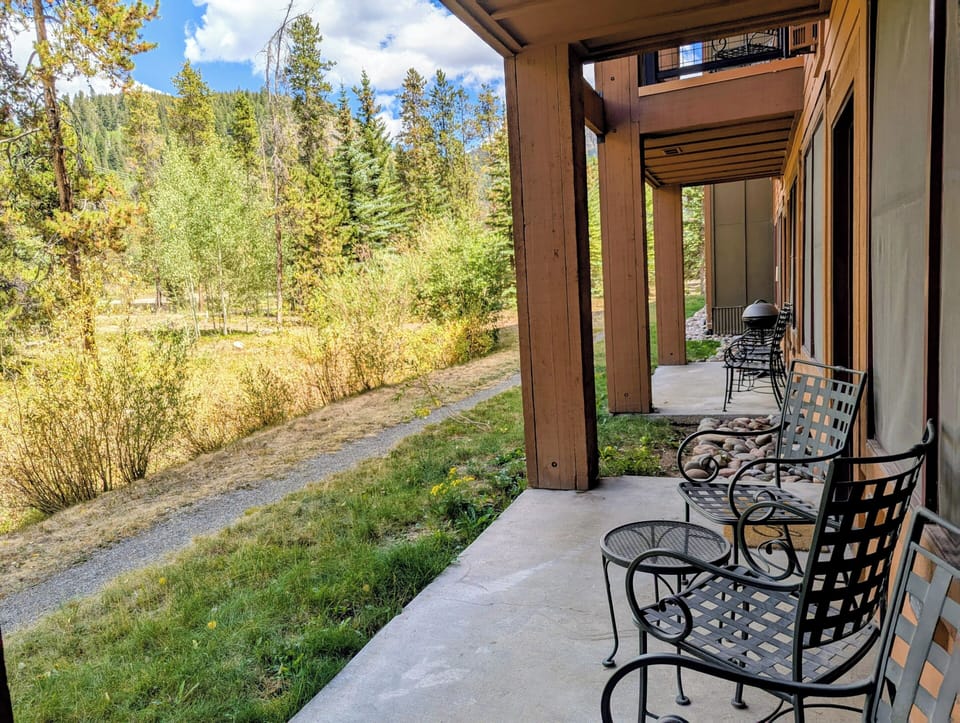 Private patio with Colorado views! #summer