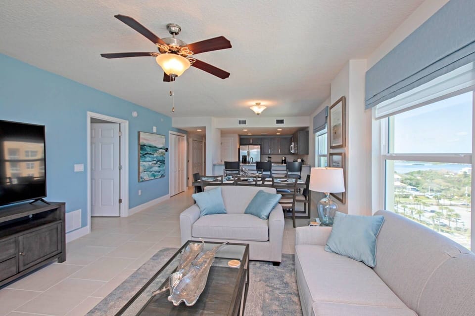 Living room has a 70" smart TV  (great for Netflix users who have their own account) with cable, PlayStation 4 and free secure WIFI!