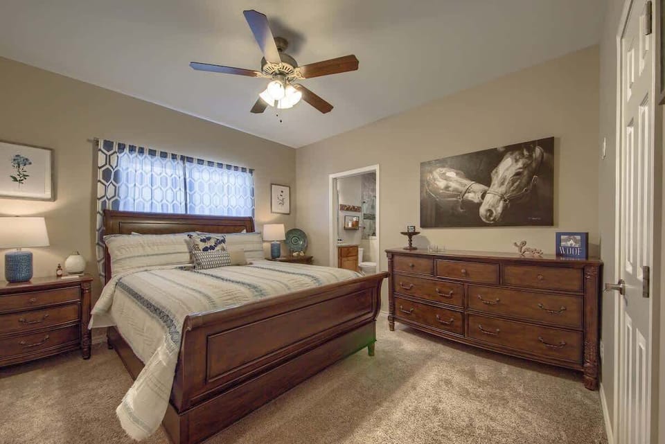 Master bedroom. 