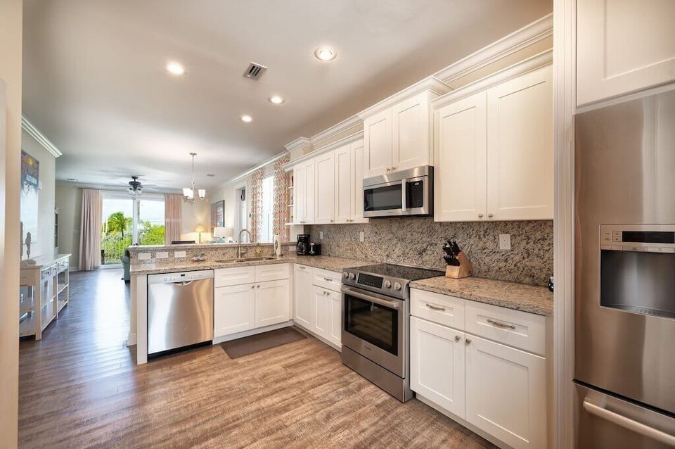 Fully Stocked kitchen with essential cookware and appliances