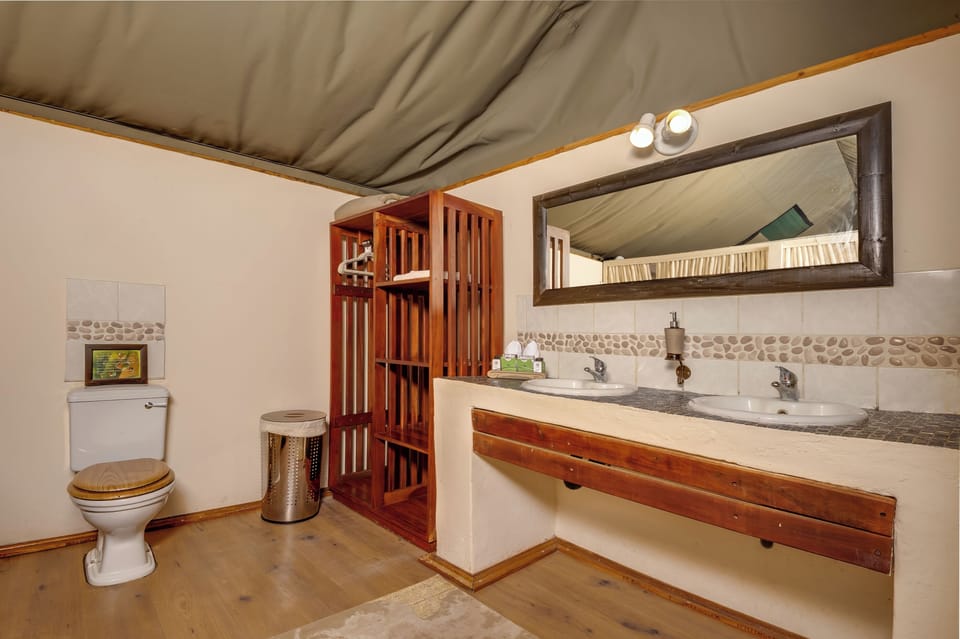 Shower, towels