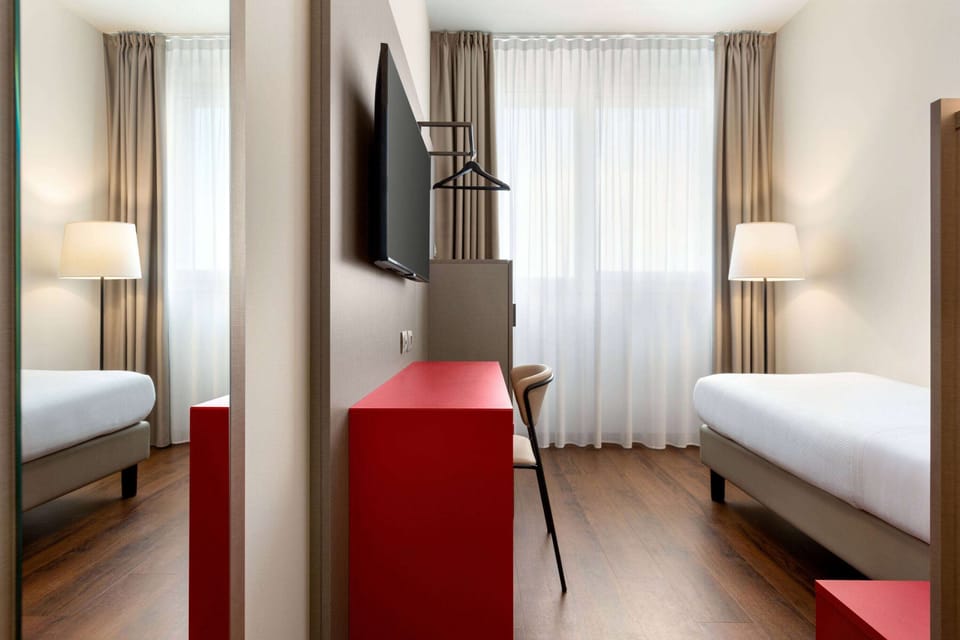 Minibar, in-room safe, desk, blackout drapes