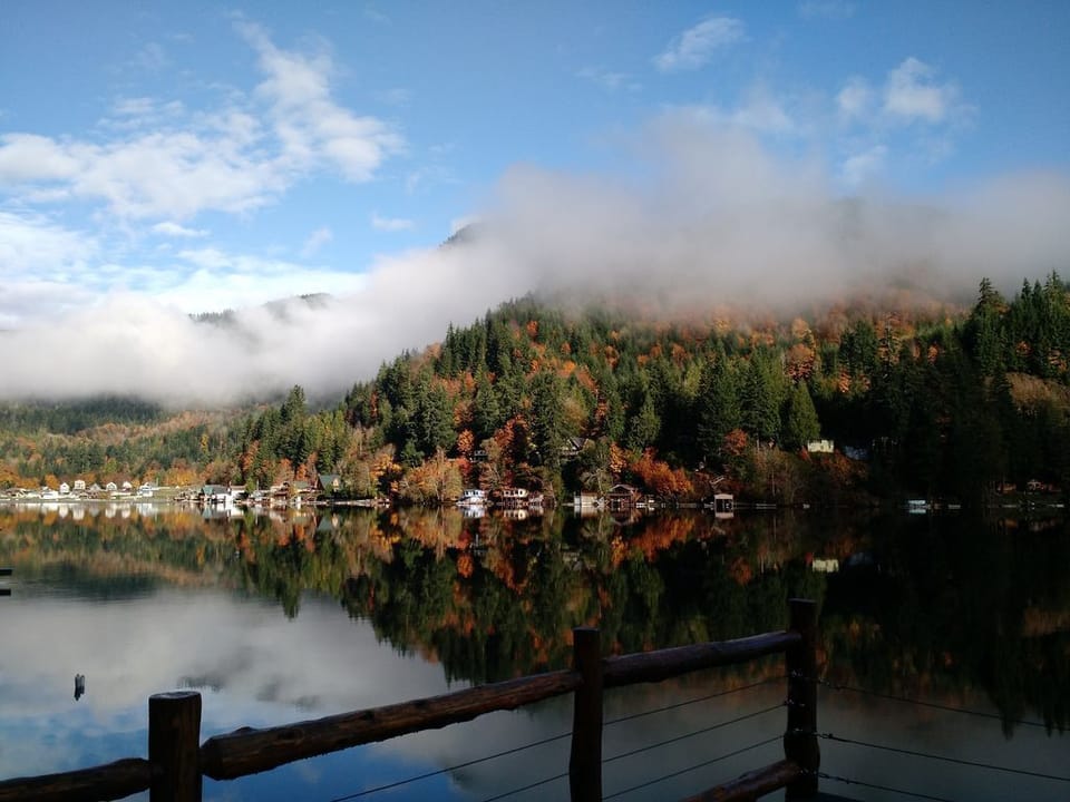 view in fall. 