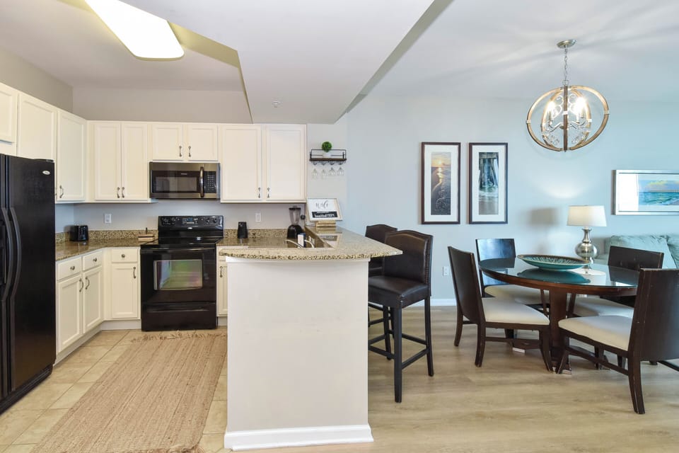 The Palms of Destin 11014 - Kitchen into Dining Area