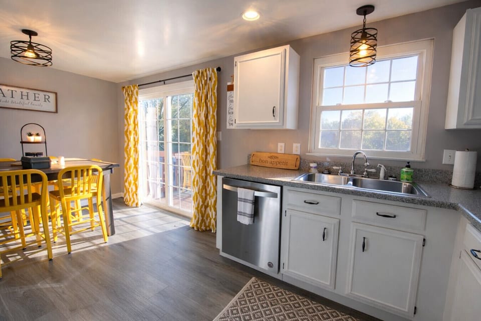 Spacious Kitchen and Dining Area