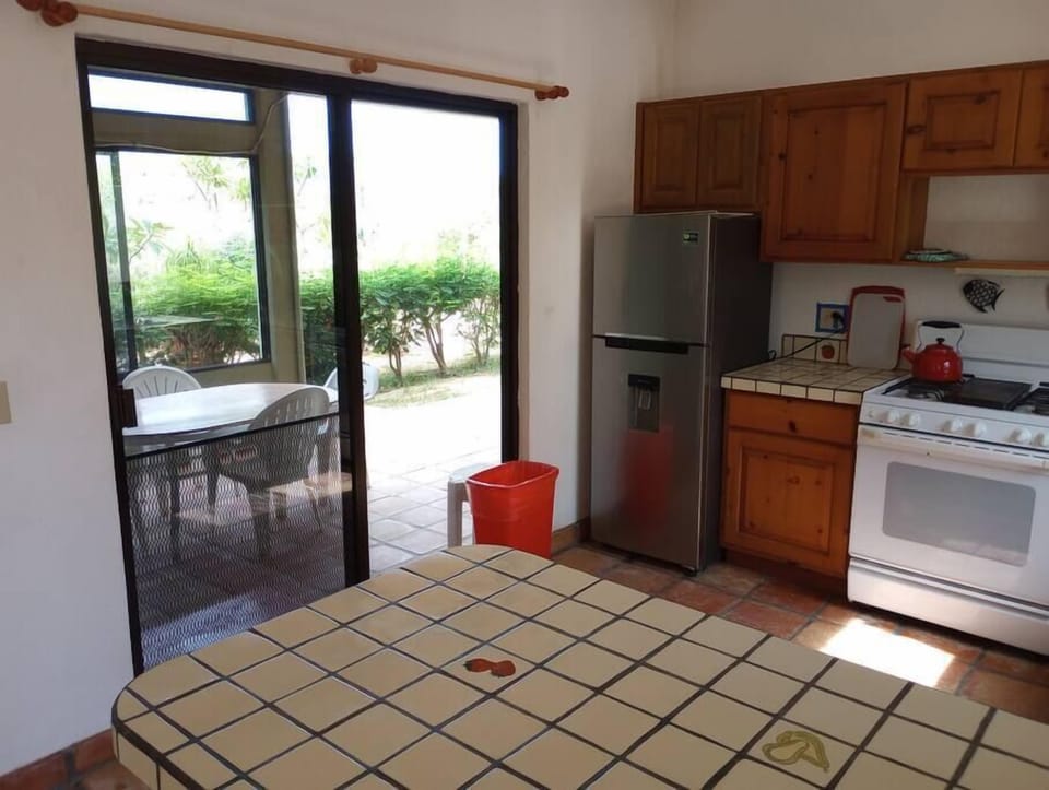 Kitchen and Outdoor Patio