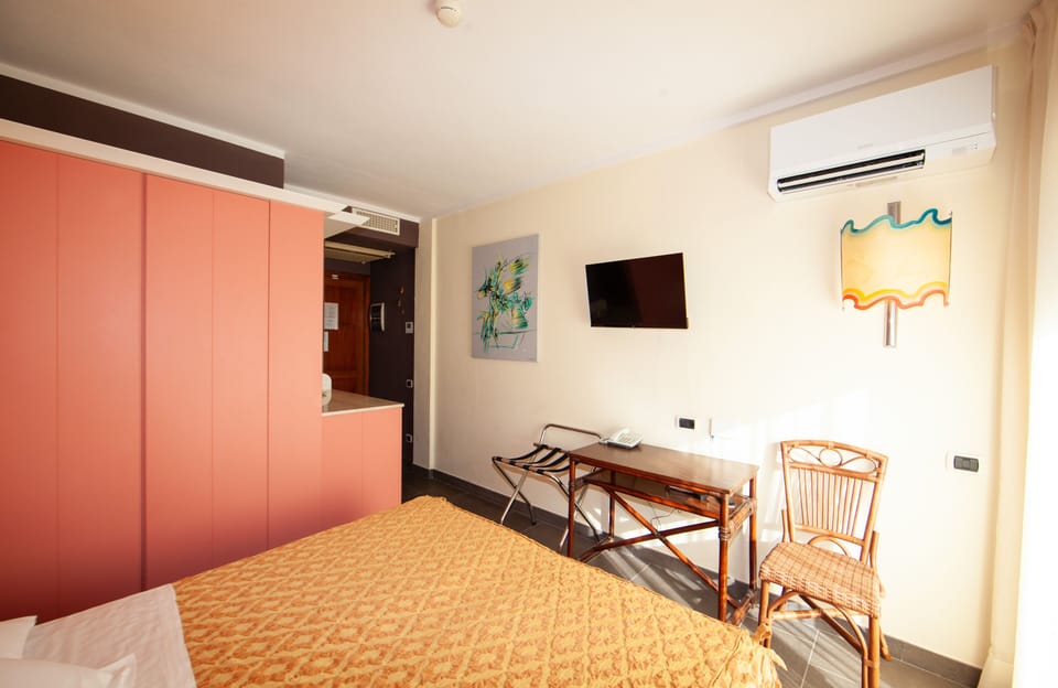 Standard Double or Twin Room | Minibar, in-room safe, desk, laptop workspace