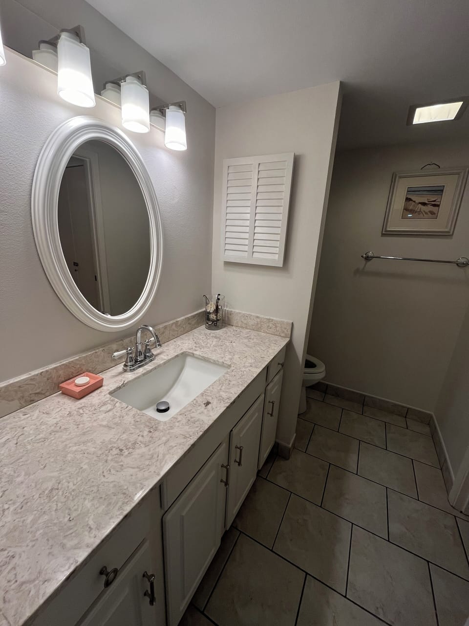 1st Floor Bathroom with walk in shower