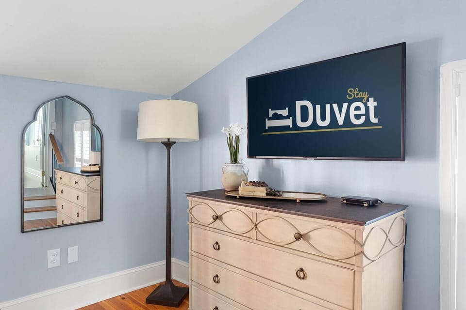 Smart TV in Queen Bedroom