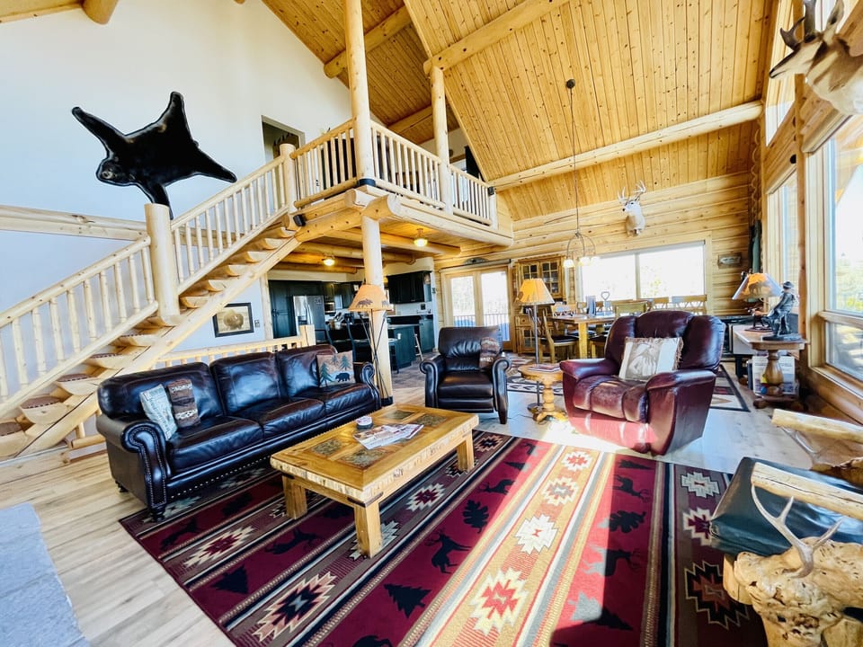 Living Room with View to Dining Room