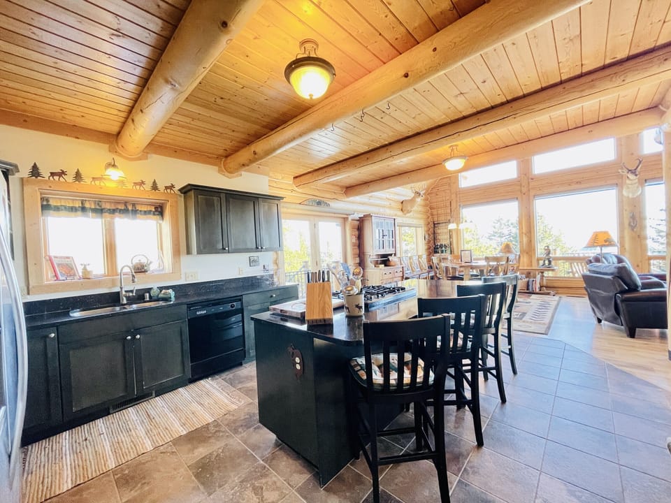 Kitchen with View to Dining Room