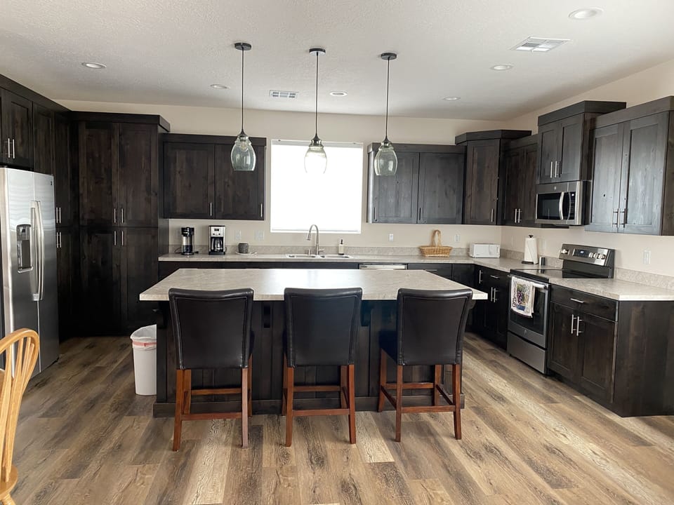 Kitchen with big island