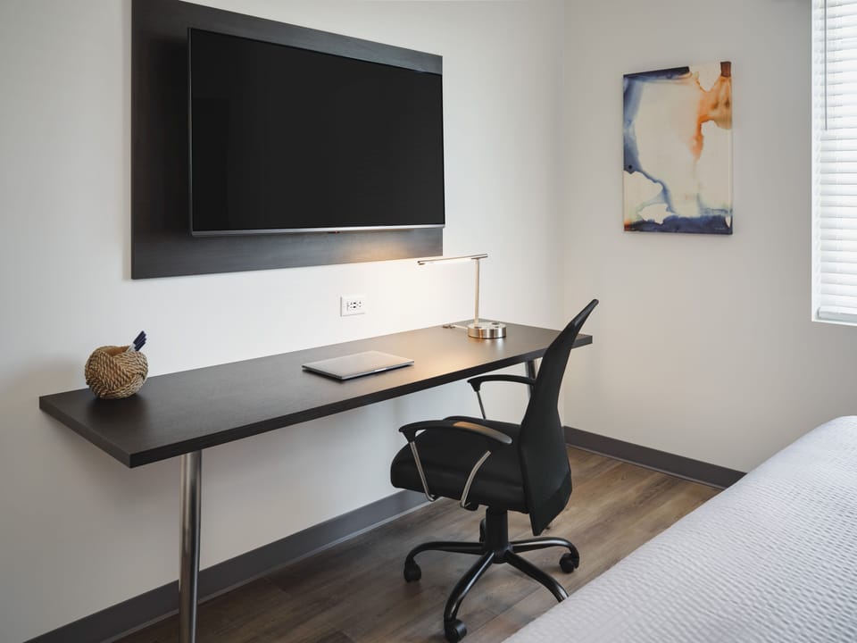 In-room business center