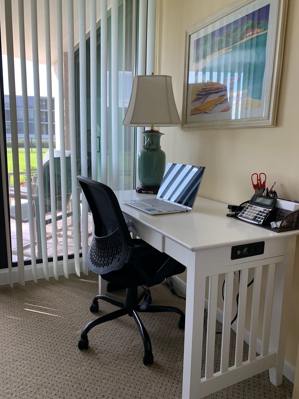 Office Area in Master