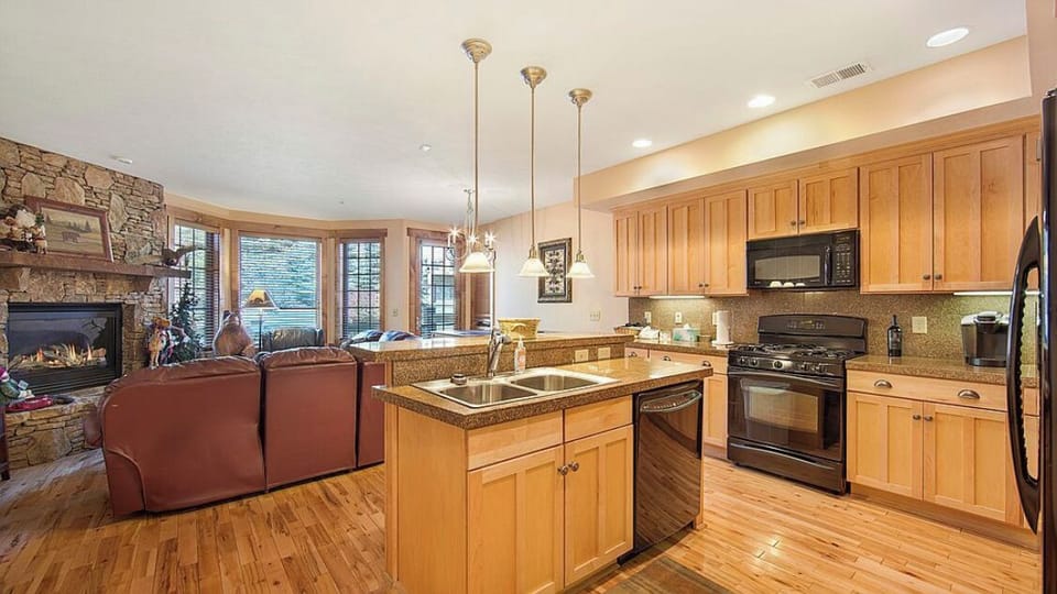 Kitchen and Living Area View