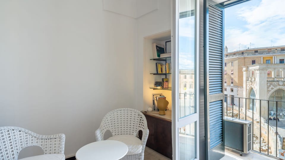 Apartment, 1 Double Bed with Sofa bed, Balcony, City View | Balcony