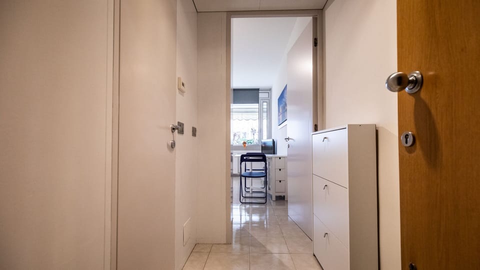Interior entrance