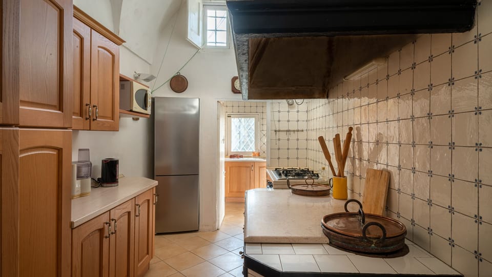 Apartment, 3 Bedrooms, Accessible, Terrace | Private kitchen | Full-size fridge, microwave, oven, stovetop