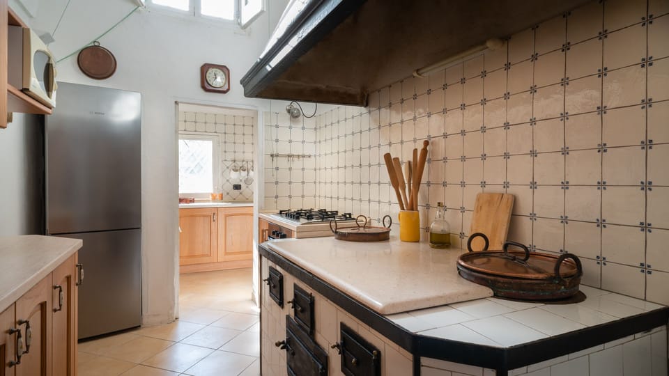 Apartment, 3 Bedrooms, Accessible, Terrace | Private kitchen | Full-size fridge, microwave, oven, stovetop