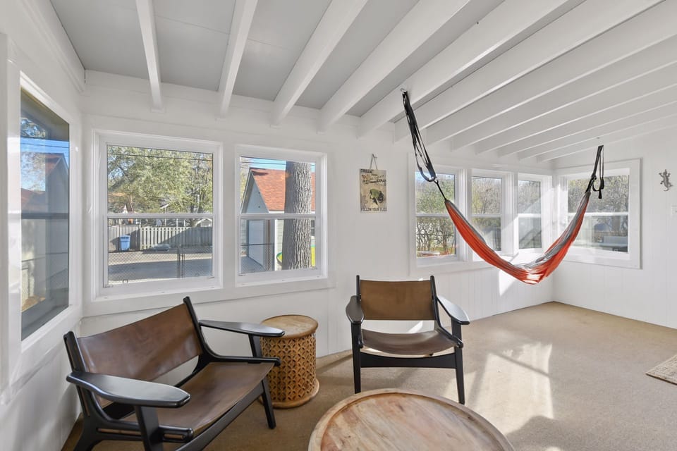 Porch Seating and Hammock