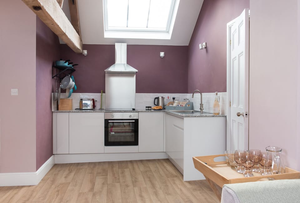 First floor: Modern bright kitchen