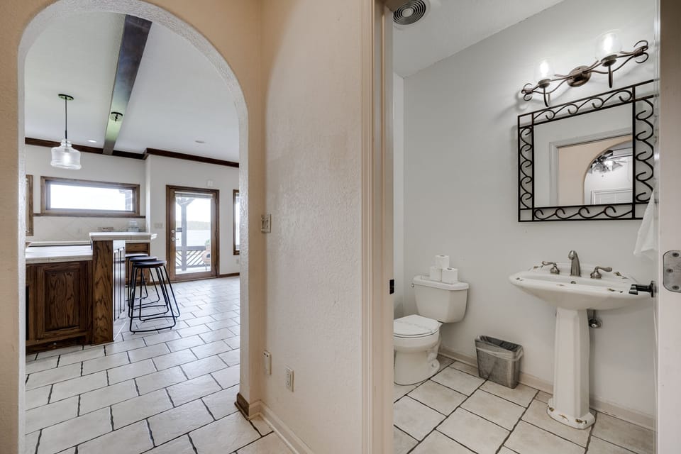 HALF BATH OFF KITCHEN