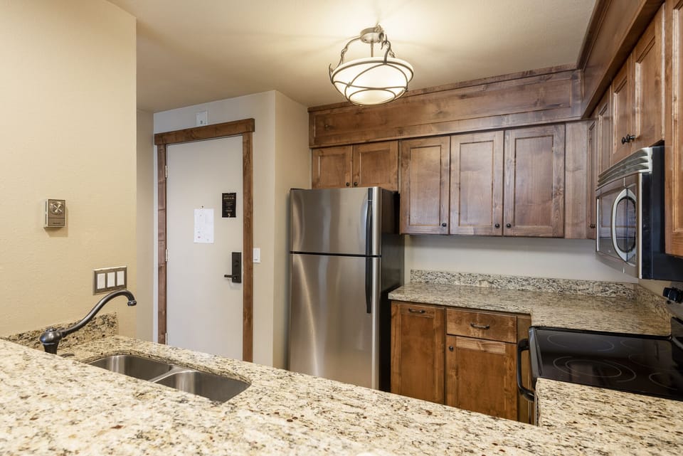 Fully equipped kitchen