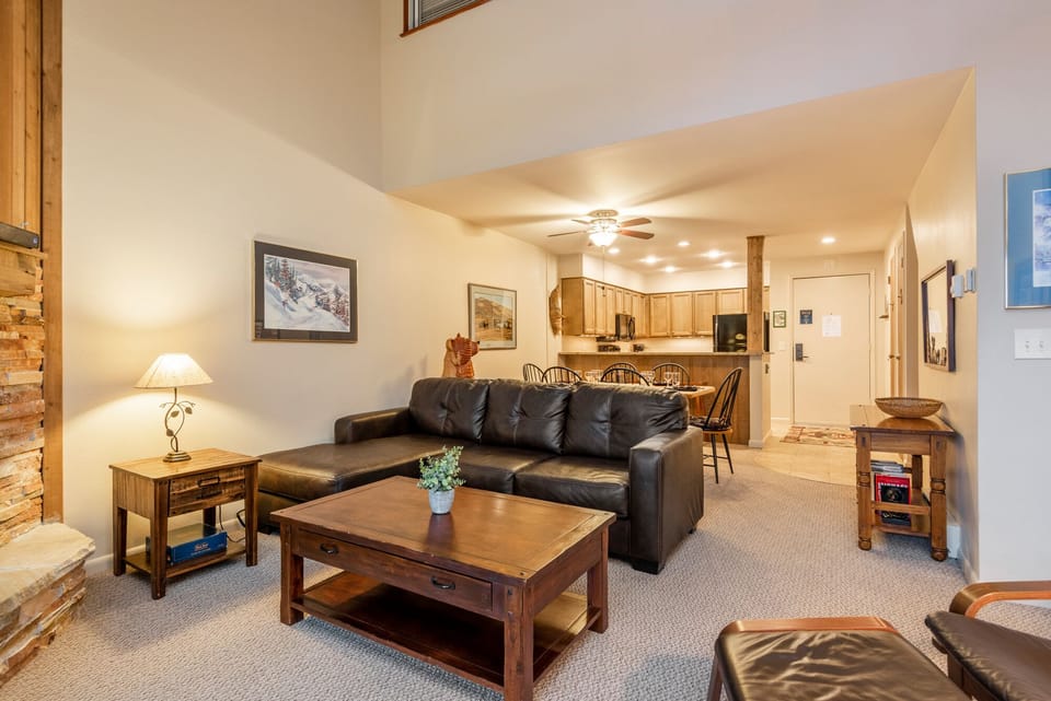 Living and dining area