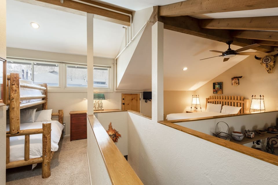 Sleep up to 3 in the loft