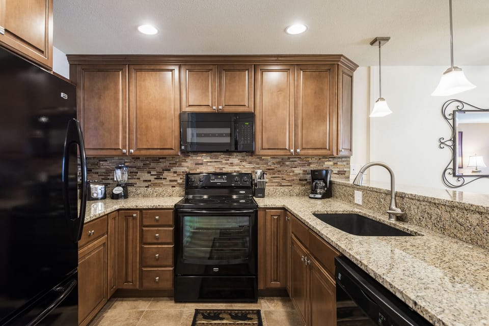 Fully equipped kitchen