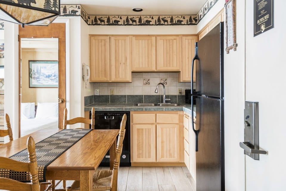 Fully equipped kitchen