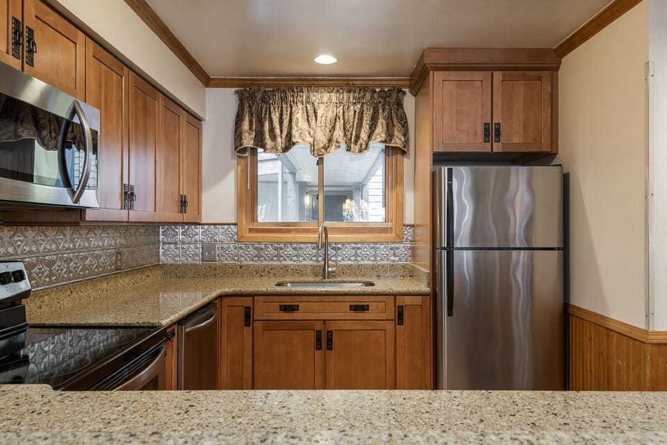Fully equipped kitchen